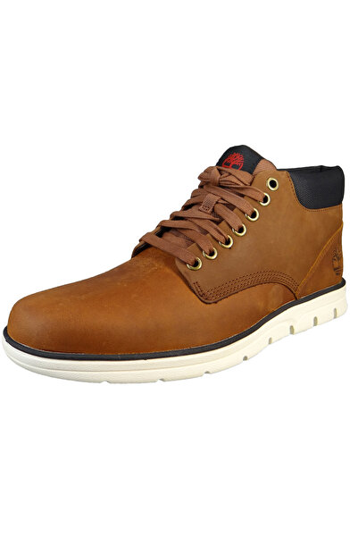 Timberland Herren Sportliche Halbschuhe Bradstreet Chukka TB0A13EE214 Braun Medium Brown Leder mit Außensohle