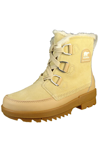 Sorel Damen Sportliche Stiefelette Winterschuhe Torino II WP 1886261 Creme 209 Ceramic Leder und Textil m