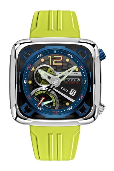 Nubeo Ceas bărbătesc Nubeo NB-6096-01, cuarț, 45mm, 5ATM
