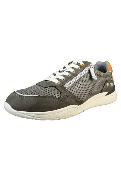 Mustang Herren Low Sneaker Low Top 4138309 Grau 2 grau Kunstleder