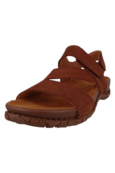 El Naturalista Damen Sandalen Balance N5860 Braun Wood Leder mit Comfort-Last