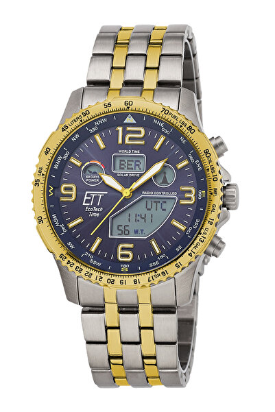 ETT Eco Tech Time Ceas de bărbați Ett EGT-11576-31M, cuarț, 43 mm, 10ATM