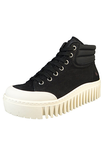 ART Damen Low Sneaker Brighton 1532 Schwarz Black-Cream Leder