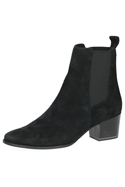 Caprice Damen Elegante Stiefelette G-Weite 9-25304-45 Schwarz 004 Black Suede Leder und Textil mit CAP Airmo