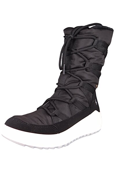 LACKNER Damen Stiefel Stiefel Winterschuhe Bonita L's TX 7967 Schwarz Black Textil/Synthetik