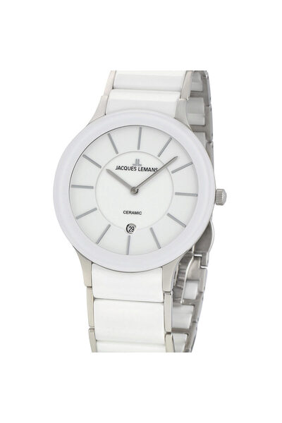 Jacques Lemans Ανδρικό ρολόι Jacques Lemans 1-1855B, Quartz, 38mm, 5ATM