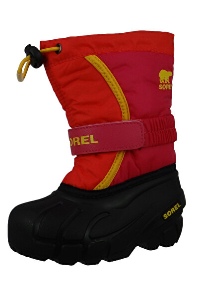 Sorel Kinder Stiefel Flurry 1855252 Rot 606 Poppy Red Cactus Pink Textil/Synthetik