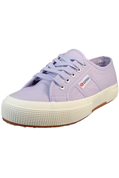 Superga Damen Low Sneaker 2750 COTU Low Top S000010 Lila ACH Violet Lila Favorio Baumwolle