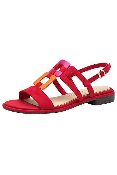 Marco Tozzi Damen Sandalen 2-28107-42 Rot 597 Red Comb Kunstleder