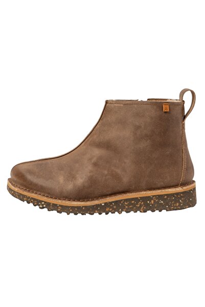 El Naturalista Damen Elegante Stiefelette Felsen N5638 Braun Stone Leder