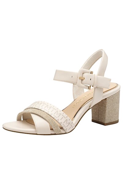 Marco Tozzi Damen Sandalen 2-28325-44 Creme 402 Cream Comb Textil/Synthetik