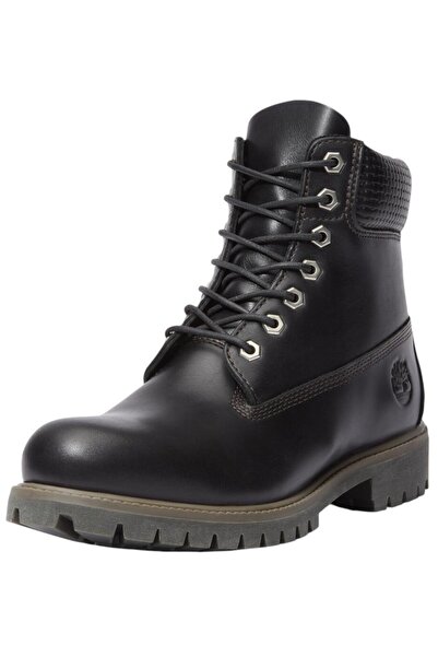 Timberland Herren Boots Stiefel Vintage Craft gefüttert TB0A2P6WA3L Schwarz Black Full Grain Leder mit Außenso