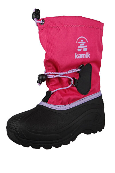 Kamik Kinder Winterstiefel Southpole 4 Gefüttert Stiefel NK8727 Pink Bright Rose