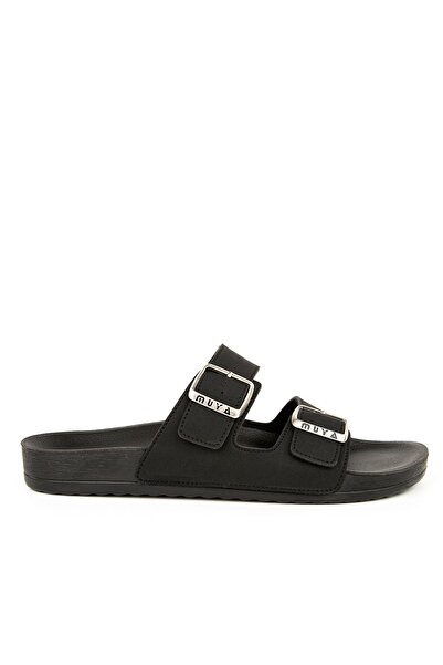 Muya شبشب رجالي نوفا - نعل تشريحي، فور سيزونز، أسود