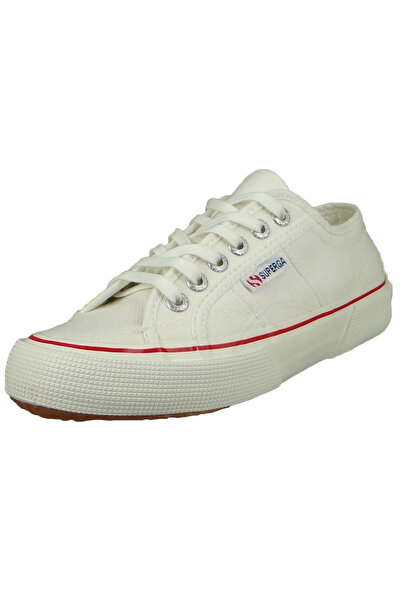 Superga Damen Low Sneaker 2490 Bold Groovy Patches Low Top S81259W Weiß AL3 white avorio groovy patch Leinen