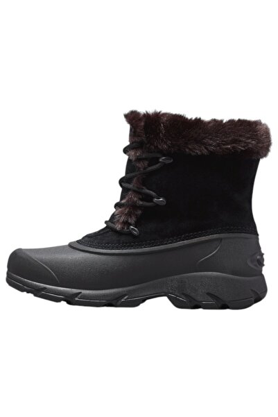 Sorel Damen Stiefelette Winterschuhe Snow Angel 1869401 Schwarz 010 Black Leder/Synthetik mit Molded Eve