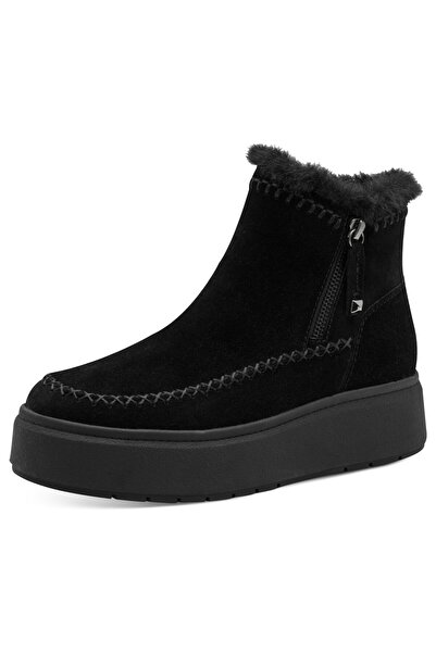 Tamaris Damen Elegante Stiefelette Winterschuhe Warmfutter 1-26442-45 Schwarz...