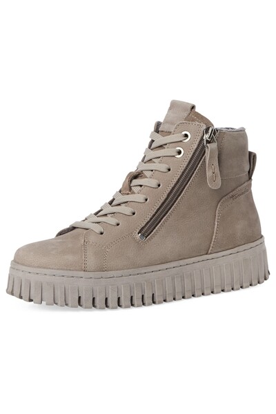 Tamaris Damen Elegante Stiefelette 1-25206-43 Grau 200 Grey Leder mit Removab...