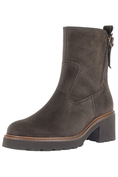 GABOR Damen Elegante Stiefelette G-Weite 76.631 Braun 43 Brown Leder