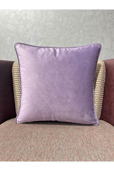 Fabricland غطاء وسادة ملون من الحرير المخملي المستورد مقاس 43 × 43 سم