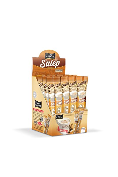 ALADEEB Tarçınlı Salep Tozu 24’lü Paket Hazır Tek İçimlik Kış İçeceği 17 gr x...