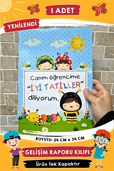 Etkinlikdenizi Arılı Gelişim Raporu Karne Kılıfı (1 ADET)