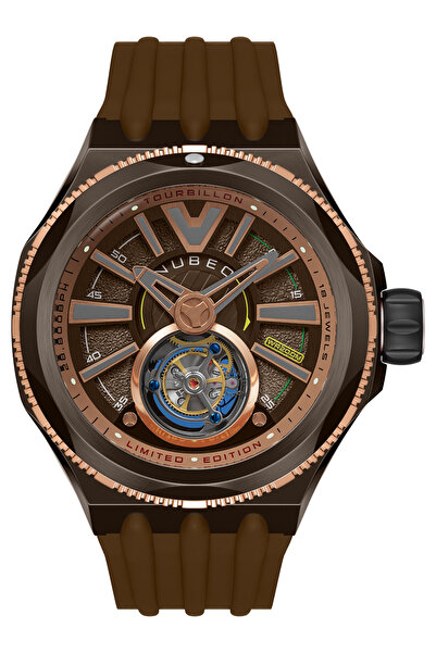 Nubeo Ανδρικό Ρολόι Nubeo NB-6075-0A, Αυτόματο, 52mm, 10ATM