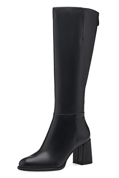 Tamaris Damen Elegante Stiefel 1-25515-41 Schwarz 001 Black Kunstleder mit TO...