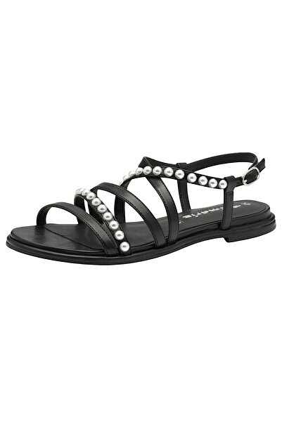 Tamaris Damen Sandalen 1-28143-44 Schwarz 001 Black Kunstleder mit TOUCH-IT &...