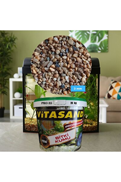 Vitasand Pro-85 3mm Dere Kumu 20 Kg Akvaryum Ve Bitki Kumu