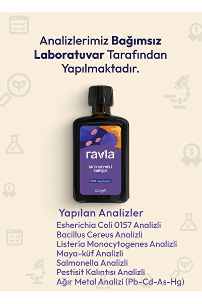 Ravla Mor Meyveli Karışım - 330g