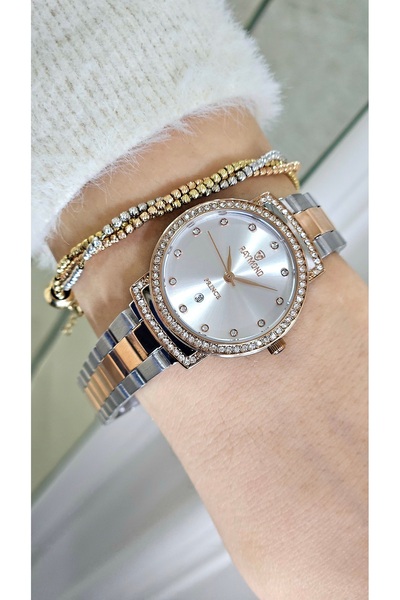 Raymond Rym-213058L Quartz Women's Watch - 2 Years Warranty Ipr-W