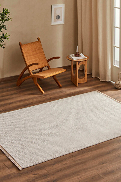 Kaşmir Halı 7/24 Iskandinav Premium Linda Bej V2 Salon Mutfak Halısı Yolluk