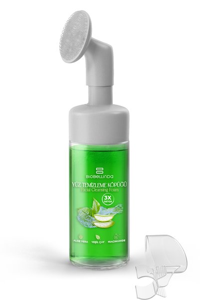 BioBellinda Natural Facial Cleansing Foam with Niacinamide Aloe Vera Extract 150 ml
