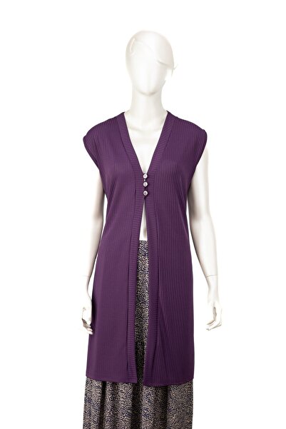 Oppland سترة الأم النسائية Elize Sandy من القماش برقبة على شكل حرف V وحديثة ب...