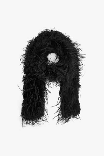 Penti Black Gemma Soft Textured Scarf