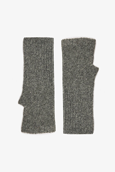 Penti Gray Olga Soft Textured Gloves