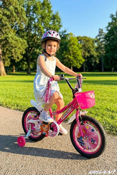Bisan Maggie 16 Jant Çocuk Bisikleti 26 Cm Kadro V-Fren Vitessiz Pembe Beyaz ...