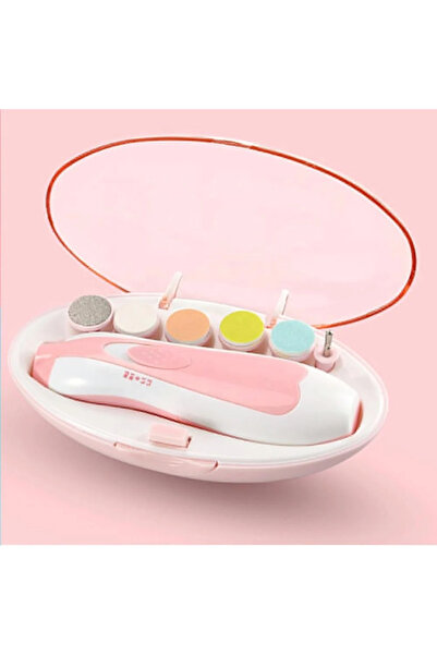 Primo Plus مجموعة قص أظافر كهربائية 6 في 1 مع إضاءة LED للأطفال