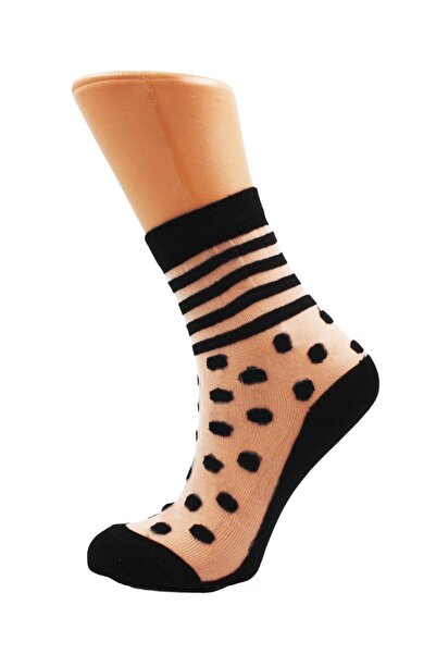 KARDEŞLER ÇORAP Γυναικείες κάλτσες από τούλι με σχέδια