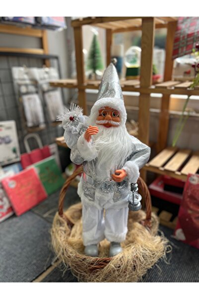 Genel Markalar Yılbaşı yeni yıl dekor noel baba biblo yeniyıl dekor 45 cm