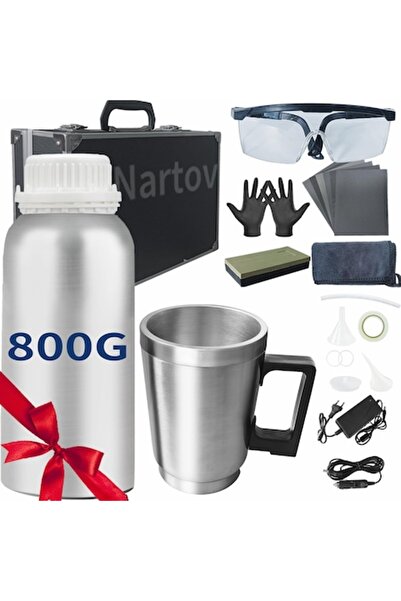 Nartov Professional headlight polishing and restoration kit, 800 g — complete reconditioning kit