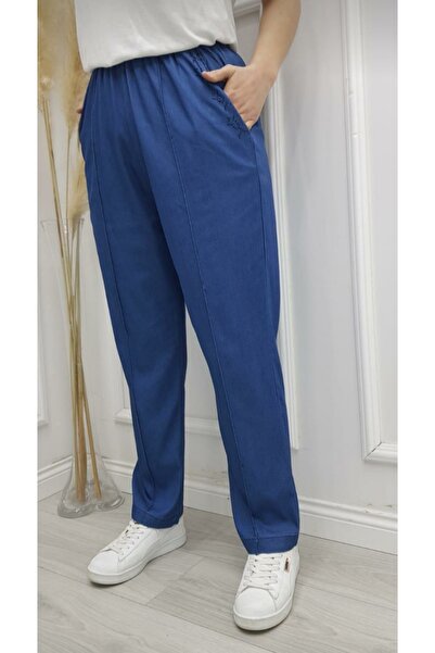 GLR&GYM Bingül Tensel İnce Kot pantolon Anne Modeli Büyük Beden