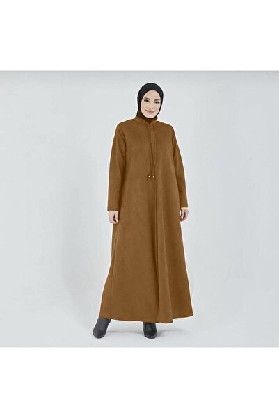 GLR&GYM BÜKRE BÜYÜK BEDEN KADIN TESETTÜR SÜET MEVSİMLİK