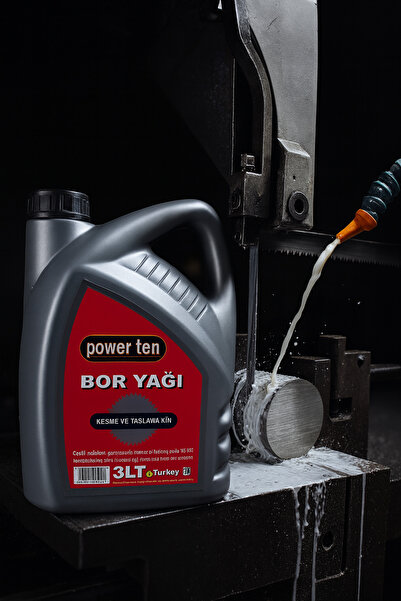 Powerten Testere Bor Yağı 3 Lt Metal İşleme Sıvısı Kesme Ve Taşlama Yağı