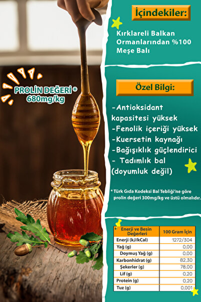 Makarna Lütfen Meşe Balı (260 gram)