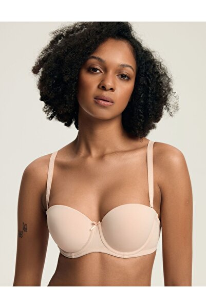 Henderson Sutien push-up stil balconette simplu cu bretele detașabile multifuncționale | Raff