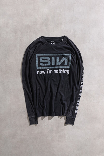 Overdrive Saint '' Sın Now I'm Nothing'' Uzun Kol T-shirt