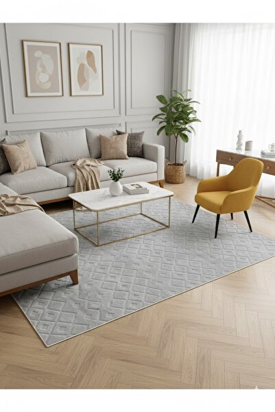 elyar Baklava Deseni Premium Yumuşak Peluş Post Shaggy Çocuk Odası Oturma Oda...