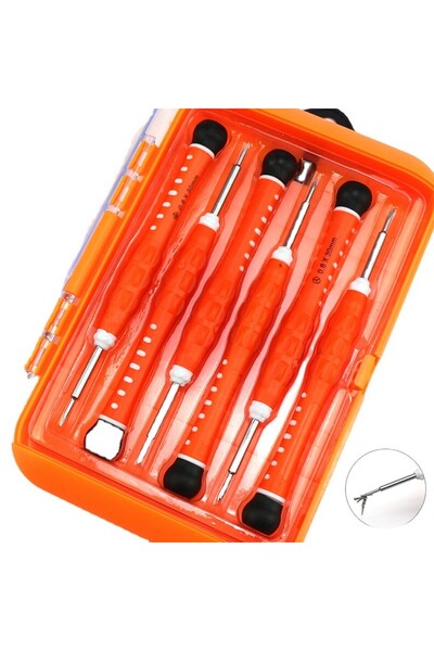 MBL iPhone Manyetik Tornavida Seti 0.6mm Y Uç 0.8mm T2 1.5+ 1.5- 2.5+ | 91021